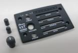 GUITAR PARTS PREAMP FACE PLATE FOR SST PREAMP